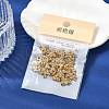 SHEGRACE Brass Micro Pave Cubic Zirconia Bees Charms XGR0165G-110G-6