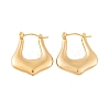 Ion Plating(IP) 304 Stainless Steel Hoop Earrings for Women EJEW-P279-25G-1