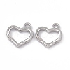 Non-Tarnish 304 Stainless Steel Pendants STAS-B031-14P-2