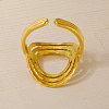 304 Stainless Steel Cuff Open Rings for Women TB2214-2-4
