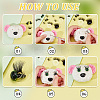 20Pcs Acrylic Doll Eyelashes DOLL-PH0001-39A-4