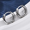 316 Surgical Stainless Steel Creoles Hoop Earrings for Women EJEW-G429-01A-P-1