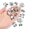 14Pcs 6 Styles Alloy Enamel Pendants ENAM-FS0002-60-3