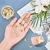 Brass Filigree Pendants KK-NB0002-18-3