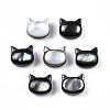 Natural Black Lip Shell Beads SSHEL-N032-47-2