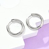 Tarnish Resistant 304 Stainless Steel Huggie Hoop Earrings LS-EJEW-F111-20mm-P-1