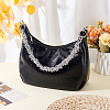 Zinc Alloy Twisted Ring Chain Bag Handles FIND-WH0436-47P-4