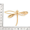 304 Stainless Steel Dragonfly Pendant Cabochon Settings STAS-T069-24G-3