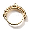 Alloy Open Back Bezel Pendants PALLOY-I223-17LG-1