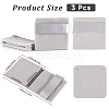 3Pcs Rectangle Velvet Envelope Packing Pouches TP-BBC0001-10C-2