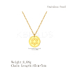 Stylish 304 Stainless Steel Star of David Pendant Necklace for Women's Daily Wear NW9851-1-3