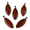 Natural Red Jasper Big Pendants G-F820-06C-1