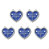 Alloy Enamel Split Pendant ENAM-YW0003-81H-1