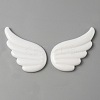 Opaque Resin Cabochons RESI-WH0021-68A-1