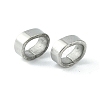 Non-Tarnish Drawing 201 Stainless Steel Slide Charms/Slider Beads STAS-C016-10A-P-1-3