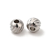 Non-Tarnish 201 Stainless Steel Bead STAS-H214-29B-P-2-2