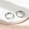 Tarnish Resistant 304 Stainless Steel Hoop Earrings EJEW-P177-P-08-3