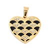 304 Stainless Steel Pendant LS-STAS-M062-01G-E-1