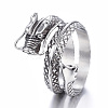316 Surgical Stainless Steel Wide Band Rings RJEW-F054-03AS-21mm-1