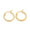 PVD Vacuum Plating 201 Stainless Steel Hoop Earrings for Women EJEW-G260-02D-G-1