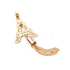 Alloy with Rhinestone Bag Decoration FIND-WH0070-61-2