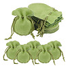 Calabash Velvet Jewelry Storage Drawstring Pouches LS-TP-WH0011-05F-1