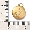 PVD Vacuum Plating 304 Stainless Steel Pendants STAS-S148-30G-06-3