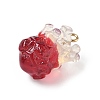 Transparent Resin Pendants CRES-D306-10G-A-3