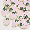 Alloy Enamel Pendants ENAM-N051-07B-1