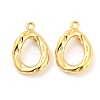 304 Stainless Steel Pendants STAS-I202-21G-1