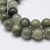 Natural Green Rutilated Quartz Beads Strands G-P325-03-6mm-1