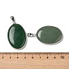 Natural Green Aventurine Pendants G-M415-01P-09-3