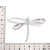 304 Stainless Steel Dragonfly Pendant Cabochon Settings STAS-T069-24P-3