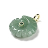 Natural Green Aventurine Pendants G-A287-01G-09-2