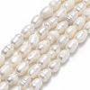 Natural Cultured Freshwater Pearl Beads Strands X-PEAR-J006-13A-1