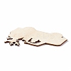 Christmas Spray Painted Wood Big Pendants LS-FIND-H030-23-2