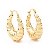 Rack Plating Brass Croissant Hoop Jewelry for Women EJEW-G288-33B-G-2