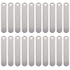 20Pcs 201 Stainless Steel Blank Pendants STAS-SC0009-98A-1
