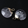 Natural Quartz Crystal Pendants G-Q998-030-3