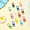 15 Colors Zinc Alloy Baking Paint Swivel Snap Hooks Clasps FIND-YW0005-53-4