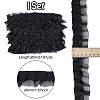 20M Double Satin Lace Edge Trim Organza Lace Ribbon OCOR-UN0001-02B-4