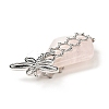 Natural Rose Quartz Pendants G-C246-04P-3