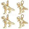 10Pcs Rack Plating Brass Pendants KK-BBC0017-14-1