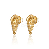 Stainless Steel Conch Shape Earrings for Women LS-IK8613-1-1