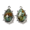 Natural Lapis Lazuli Pendants G-B009-02P-H-1