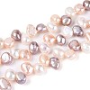 Natural Cultured Freshwater Pearl Beads Strands PEAR-T006-12-2