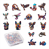 Craftdady 17Pcs 17 Style Alloy Enamel Pendants ENAM-CD0001-14-23