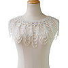 Plastic Imitation Pearl Round Beaded Tassel Bridal Shoulder Chains FS-WGB50AC-01-4