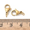 304 Stainless Steel Lobster Claw Clasps STAS-B166-01G-3