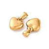 304 Stainless Steel Charms STAS-A117-02B-G-2